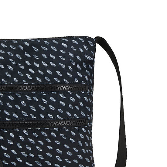 Kipling Alvar Printed Crossbody Veske Svarte Hvite | NO 2145AH